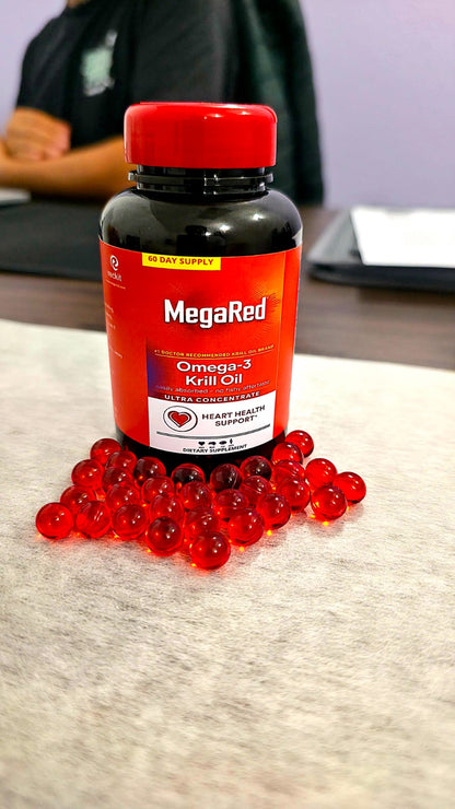 MEGA RED — Omega-3 de Aceite de Krill con Astaxantina