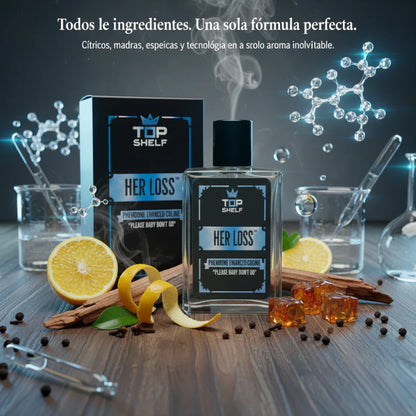 HerLoss™ — Perfume Masculino con Feromonas | Aroma Elegante de Larga Duración