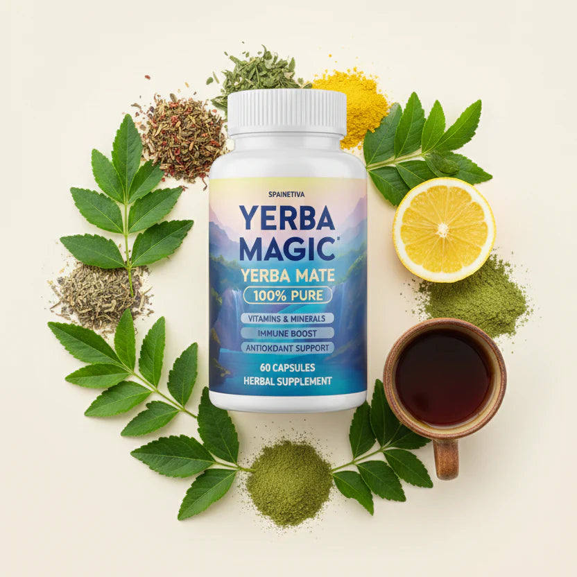 YerbaMagic™ | Energía Natural, Enfoque y Bienestar en Cada Cápsula